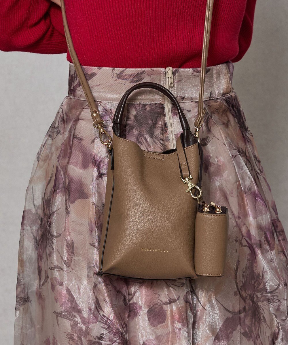 style code 【MERCURYDUO/マーキュリーデュオ】ラージトート スマートショルダー WFキーケース　三点セット 