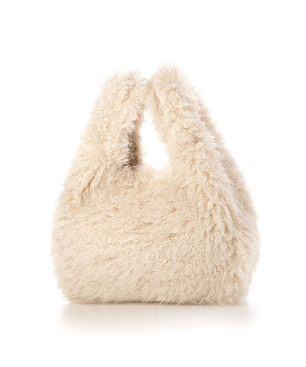 UNBILLION カシュカシュ cachecache / シャギーエコファーショッパーバッグ 