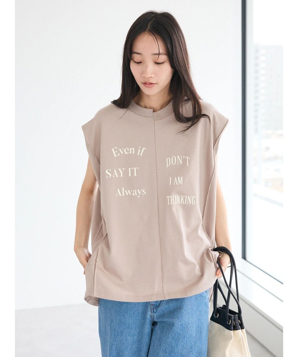 CRAFT STANDARD BOUTIQUE リメイクロゴノースリーブTee 