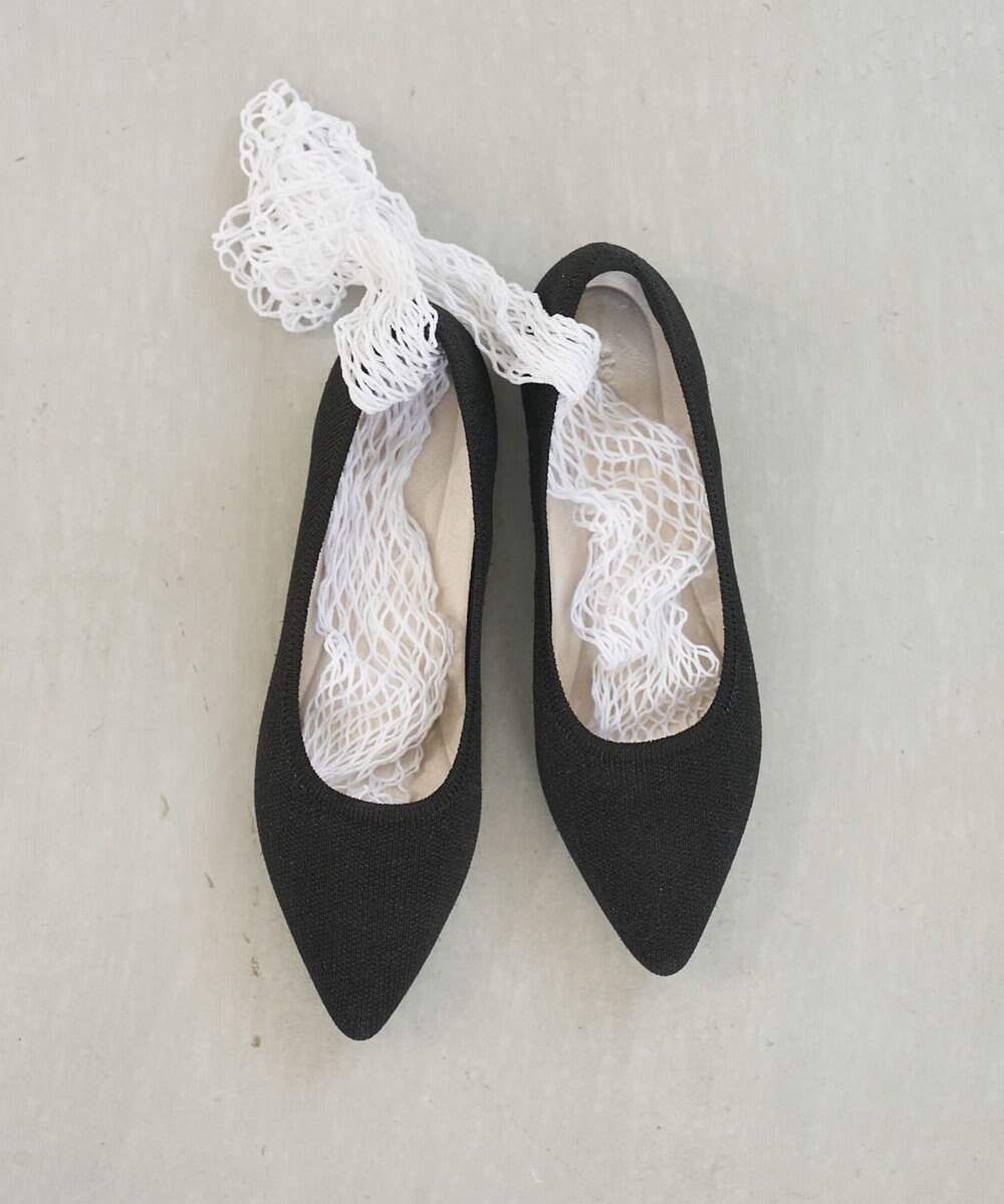 steppi フォルムフィット ポインテッド パンプス 