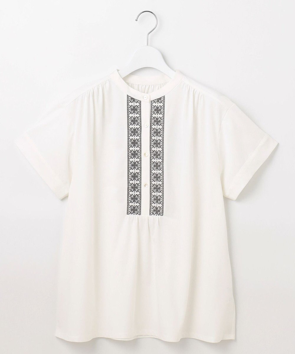 J.PRESS LADIES エンブロイダリージャージー カットソー 