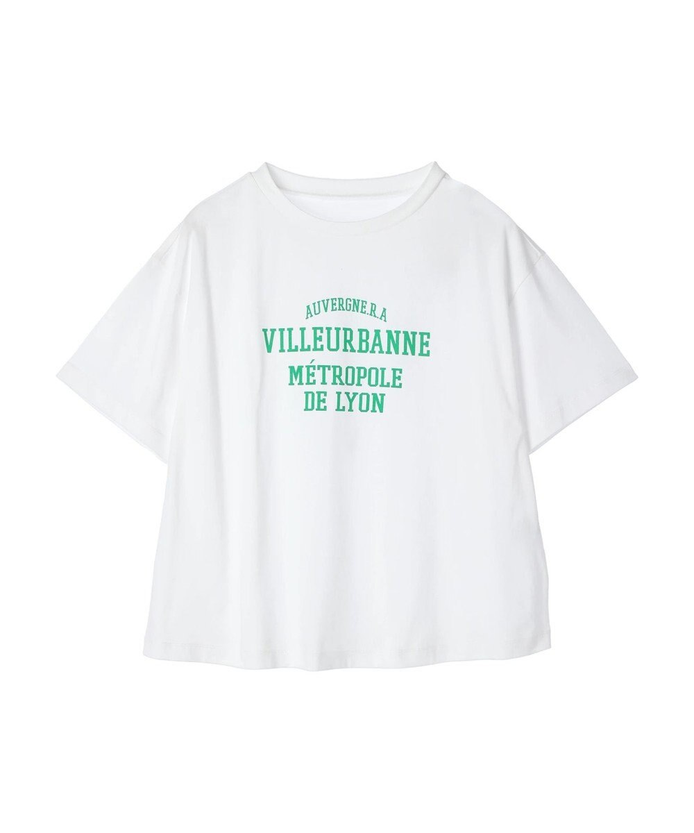 Green Parks 多段カレッジロゴボックスＴシャツ 