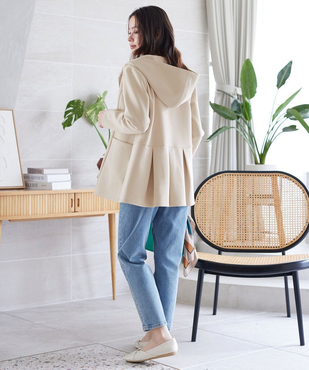 Tiaclasse ソフトダンボールバックフレアフーディー 