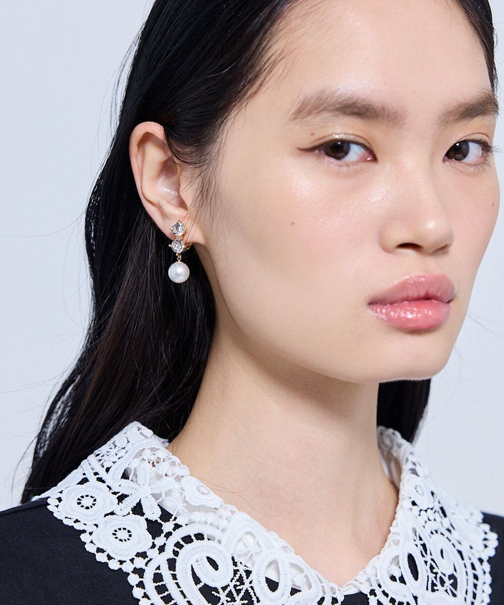 TOCCA TROIS BIJOUX＆PEARL EARRING イヤリング 