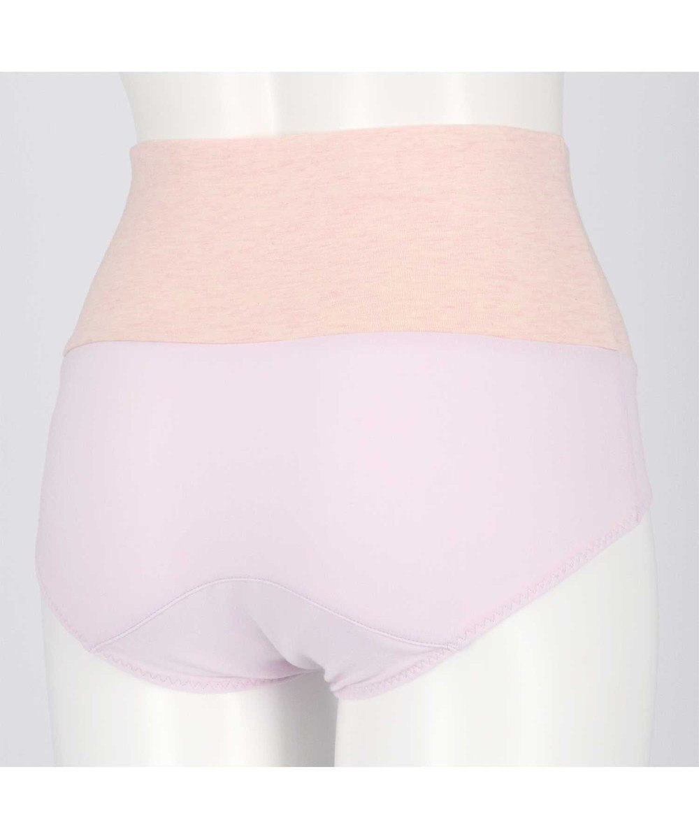 une nana cool 綿ベア天竺 カラーブロッキング サニタリーショーツ 