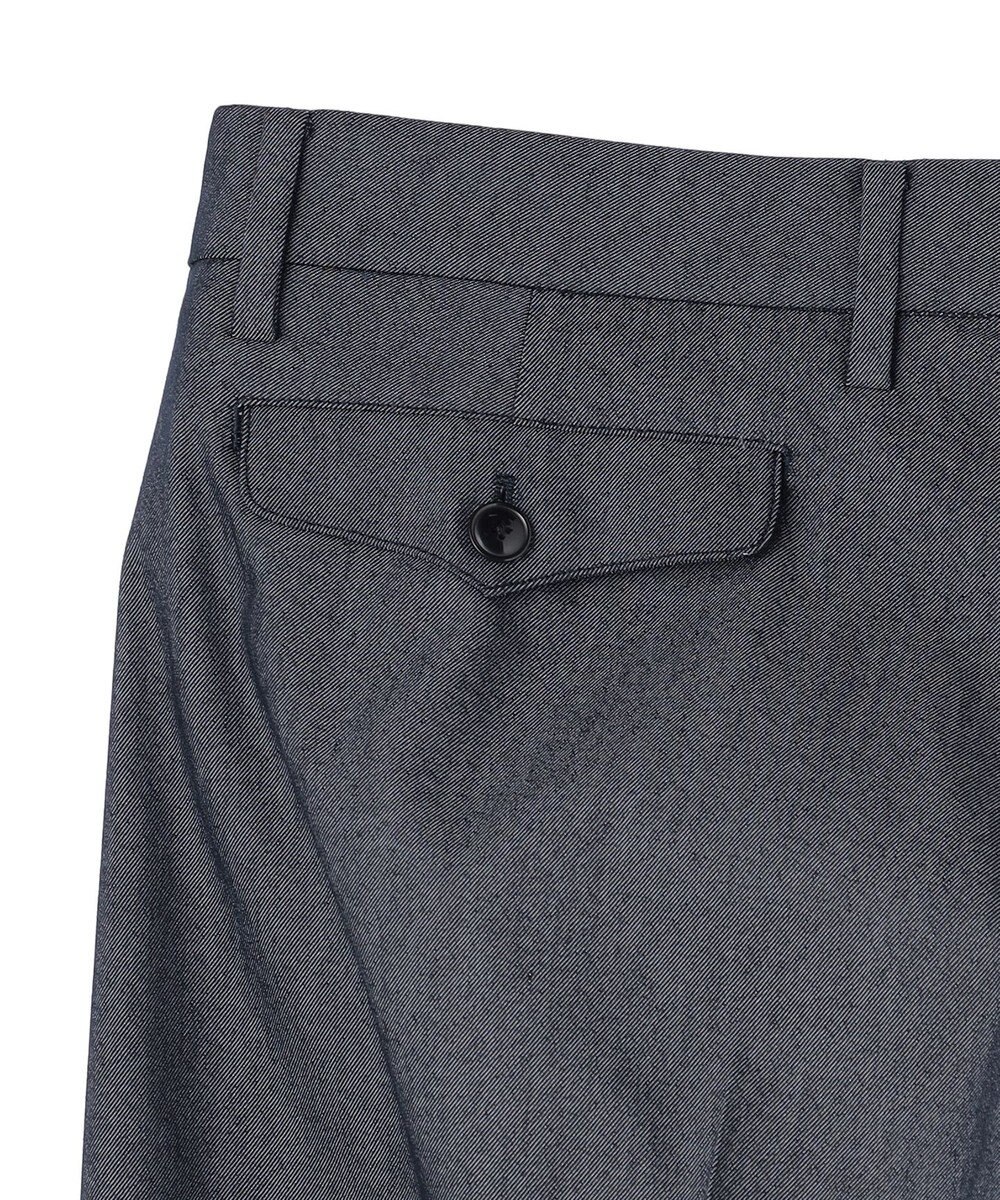 UNFILO MENS 【ストレッチ】イージーケアクリアデニム 機能美パンツ ワイド 