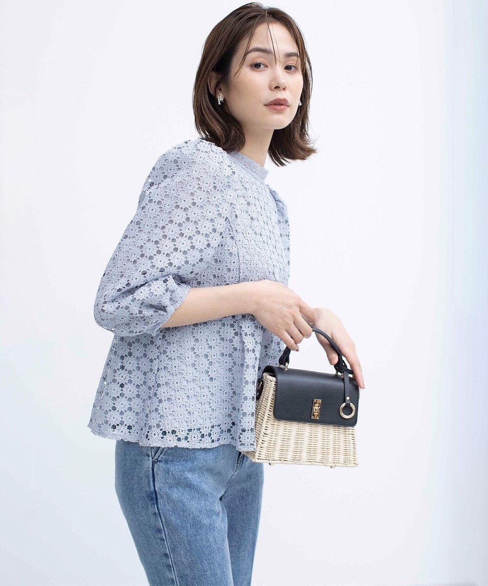 組曲 【2WAY】トップハンドルカゴバッグ 