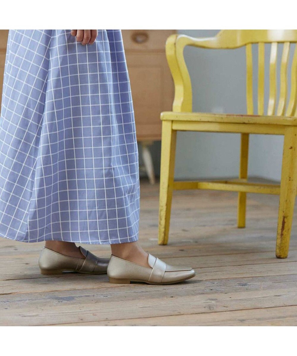 ing <ing>【WEB限定】レザーベルトローファー 