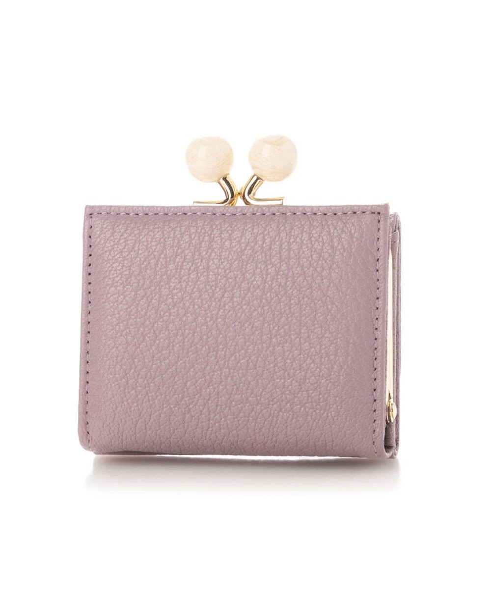 UNBILLION ペルケ perche / アクリル玉三つ折りミニサイフ 