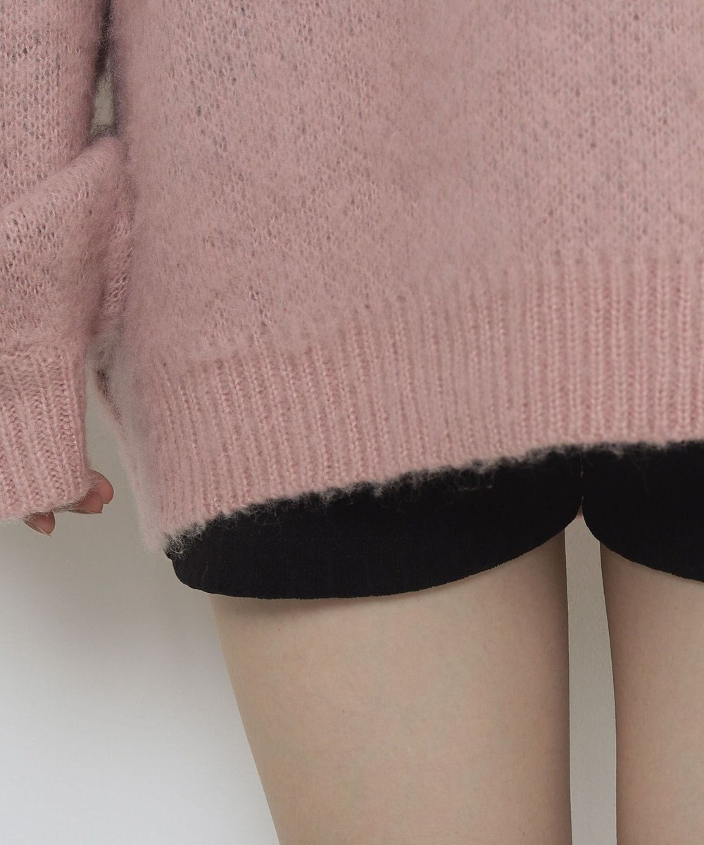 WEGO シャギーグラフィックニットBIGプルオーバー 