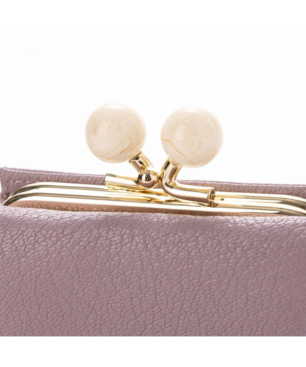 UNBILLION ペルケ perche / アクリル玉三つ折りミニサイフ 