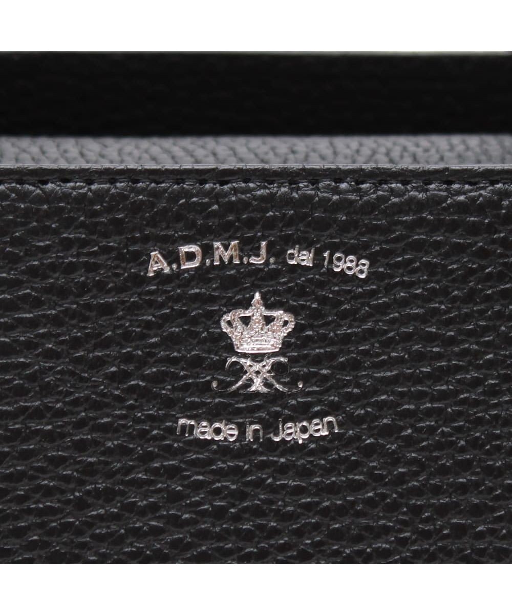 A.D.M.J. 牛革ミニトートバッグ※SILVER金具 