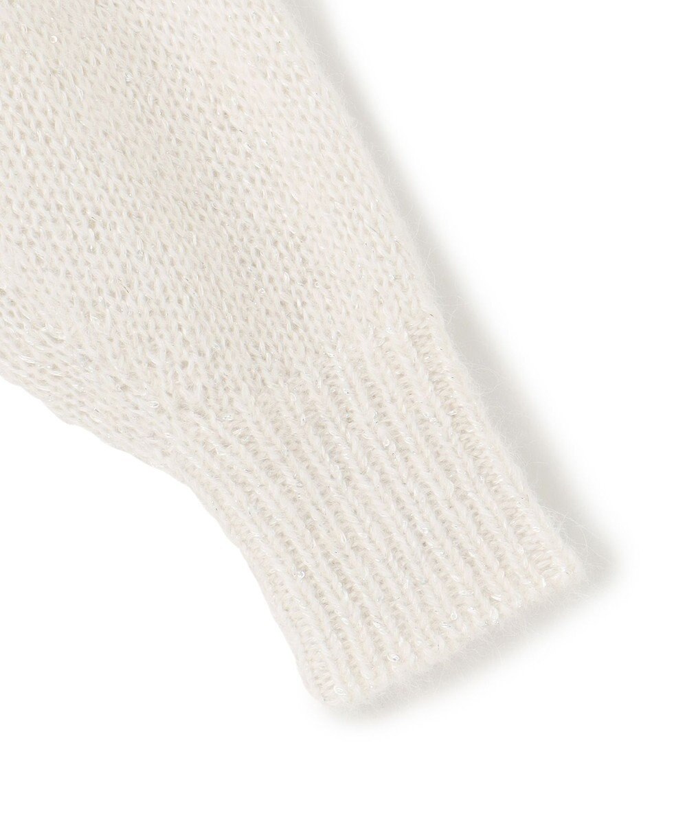 23区 【Oggi2月号掲載/洗える】スパングル クルーネック ニット 