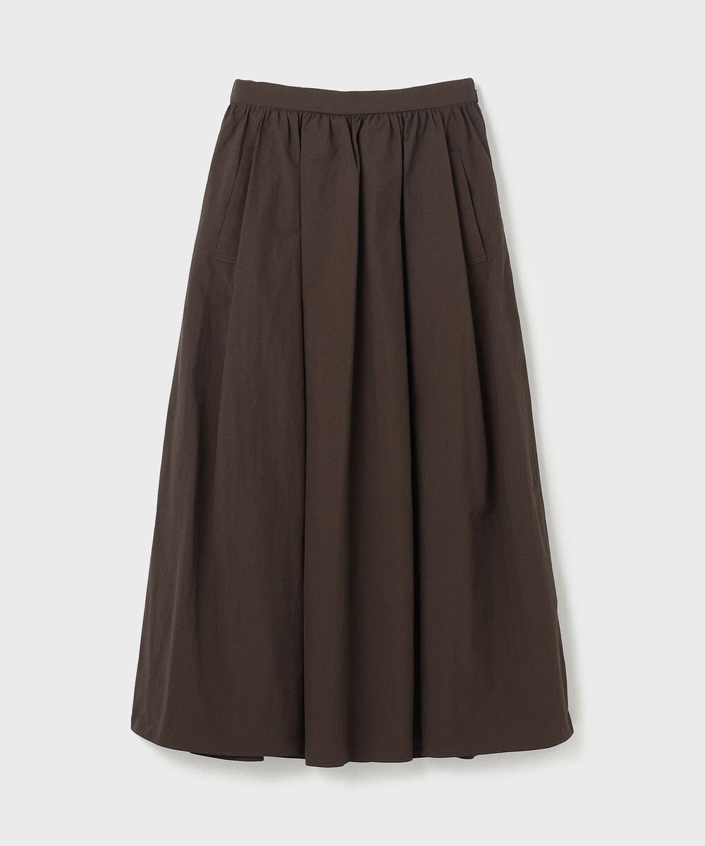 GRACE CONTINENTAL タックギャザータフタスカート 