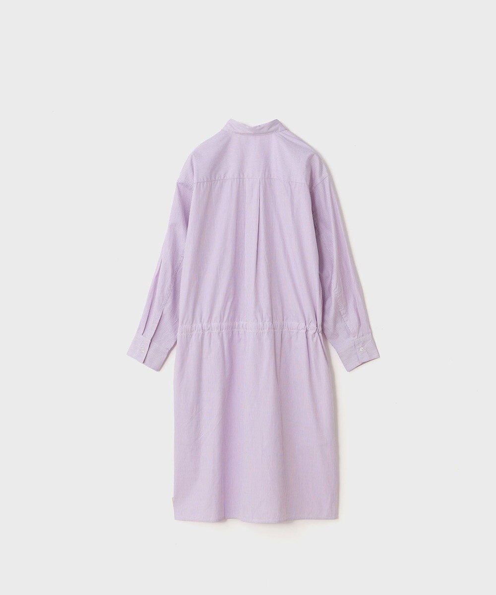 LENO SHIRTS DRESS CANDY STRIPE / シャツワンピース 