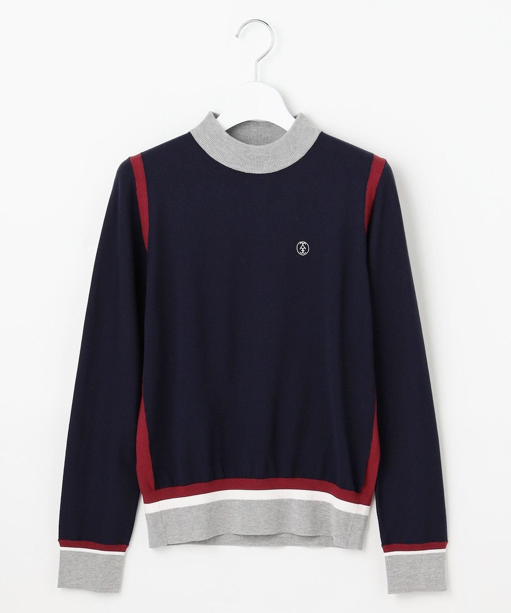 23区GOLF 【WOMEN】カラーブロックセーター 