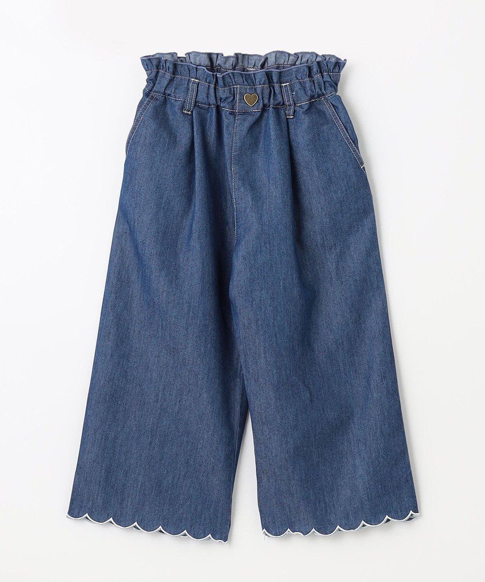 ANY KIDS デニム ワイド パンツ 