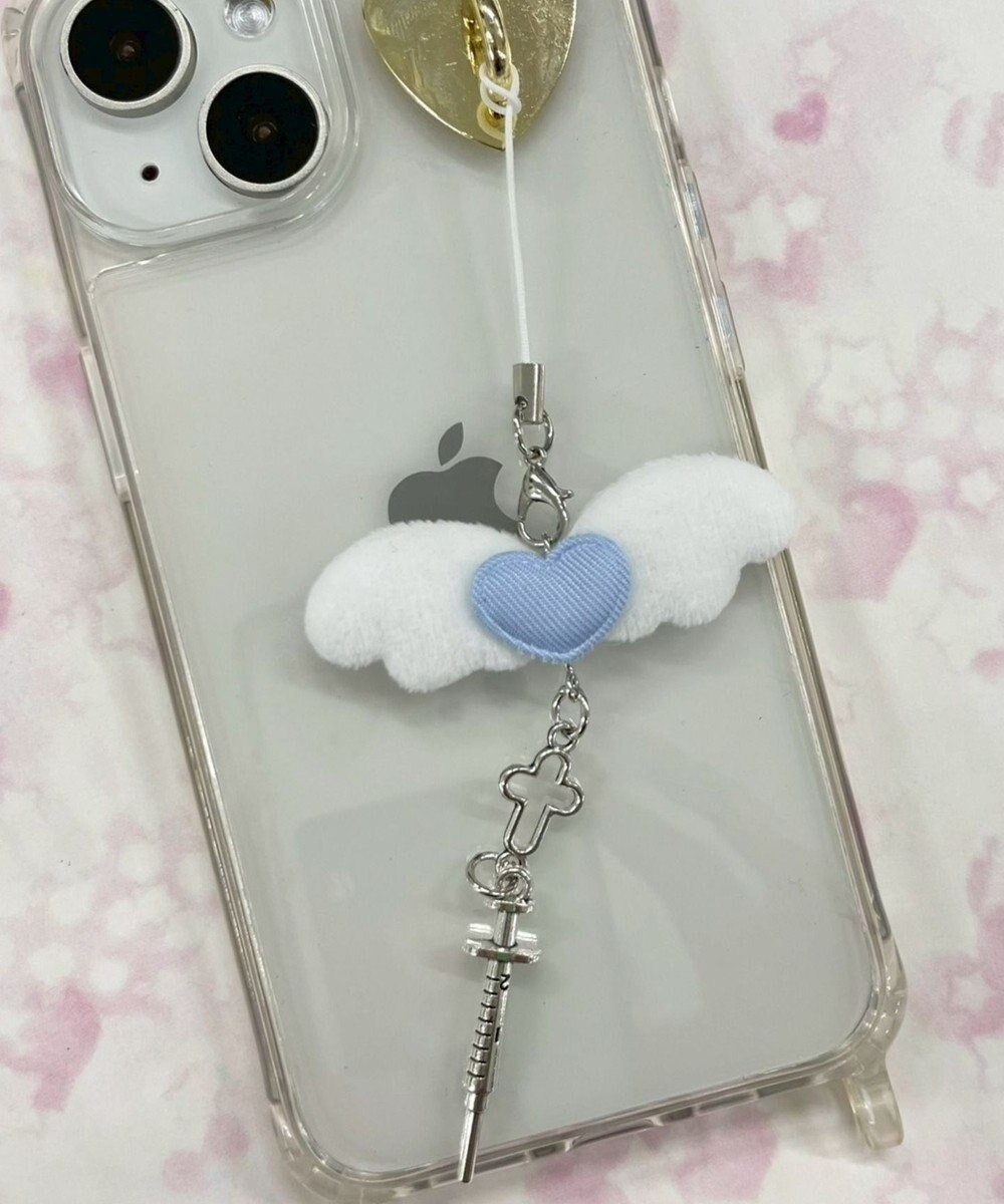 WEGO ハートエンジェルキーホルダー 