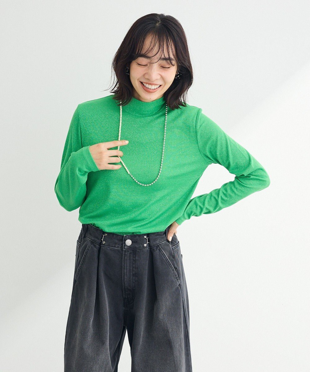 Green Parks ラメプルオーバー 