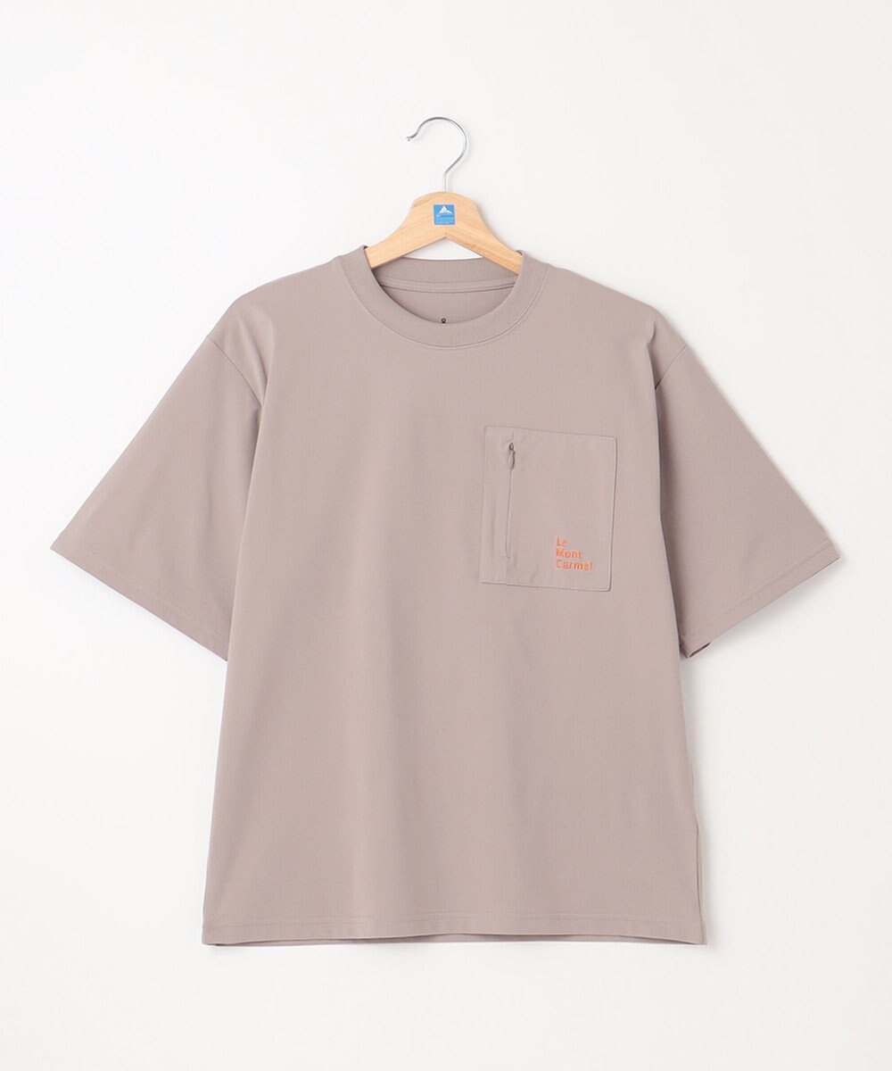 SHARE PARK LADIES 【UVカット・吸水速乾・ストレッチ・軽量 】バックプリントポケットTシャツ（S・Mサイズ） 