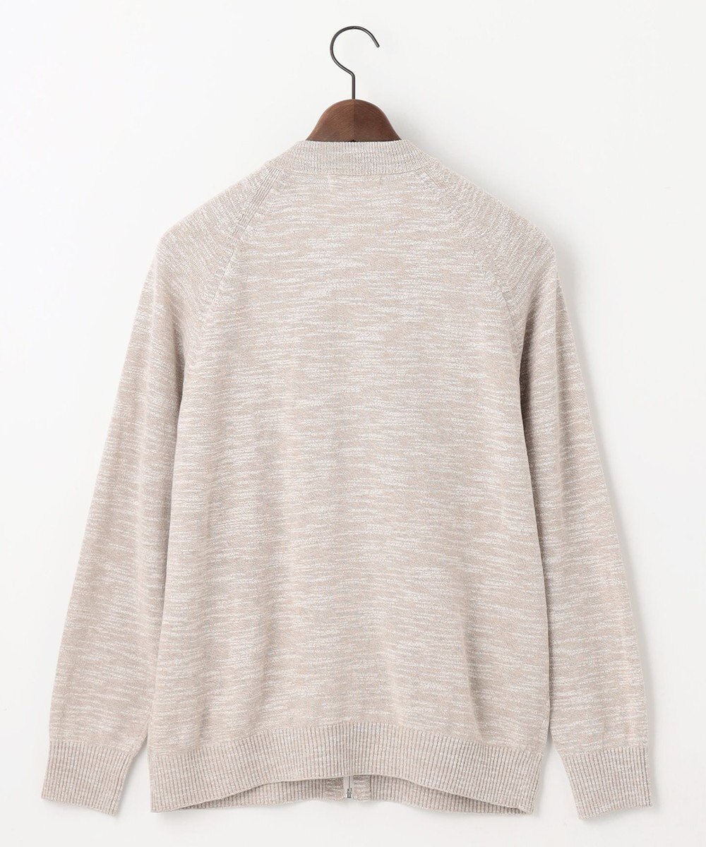 JOSEPH ABBOUD 【イタリア糸使用/清涼感/軽い/洗える】スラブギマニット ジップ ジャケット 