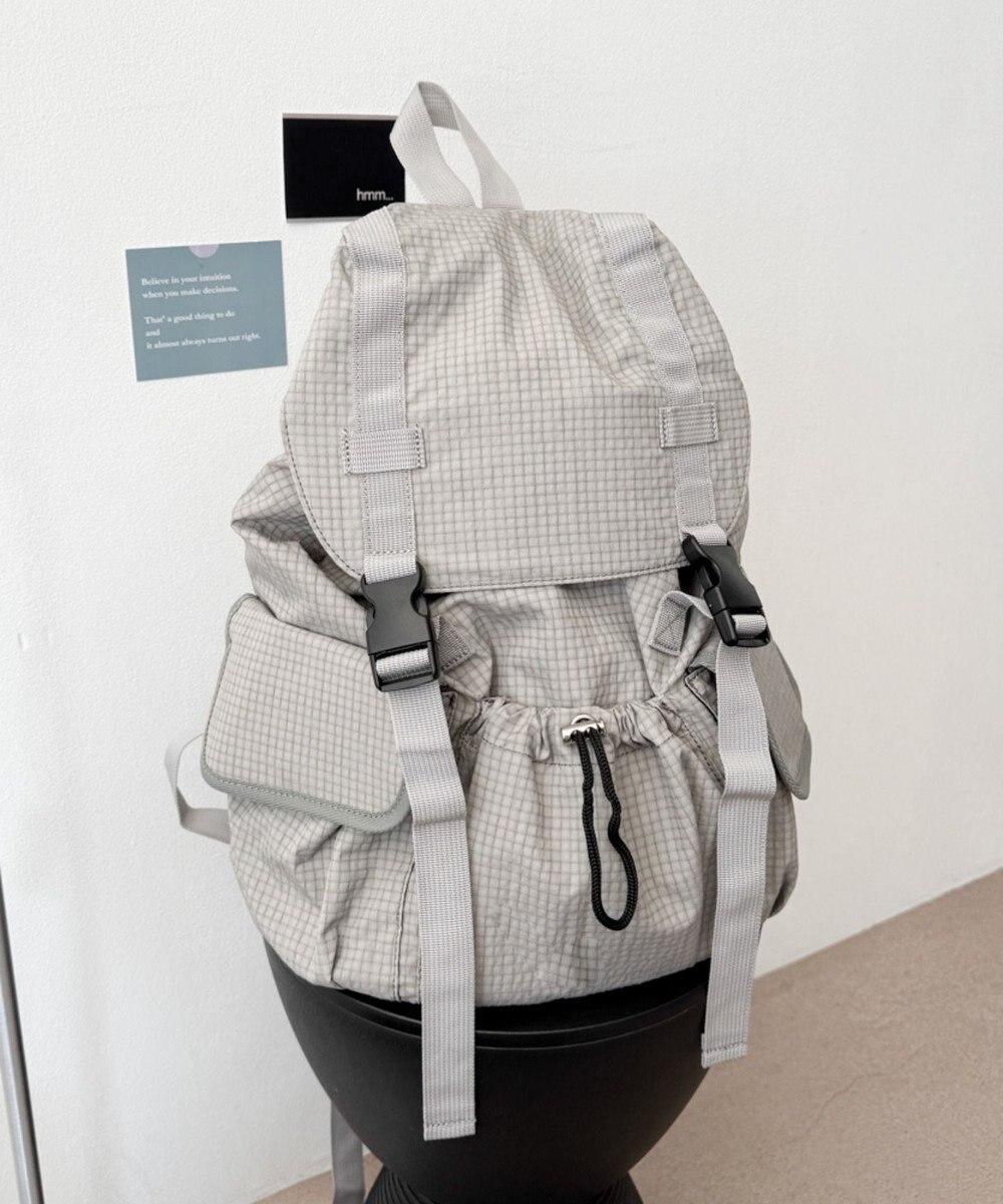 WEGO 【ユニセックス着用ITEM】3ポケットフラップリュック 