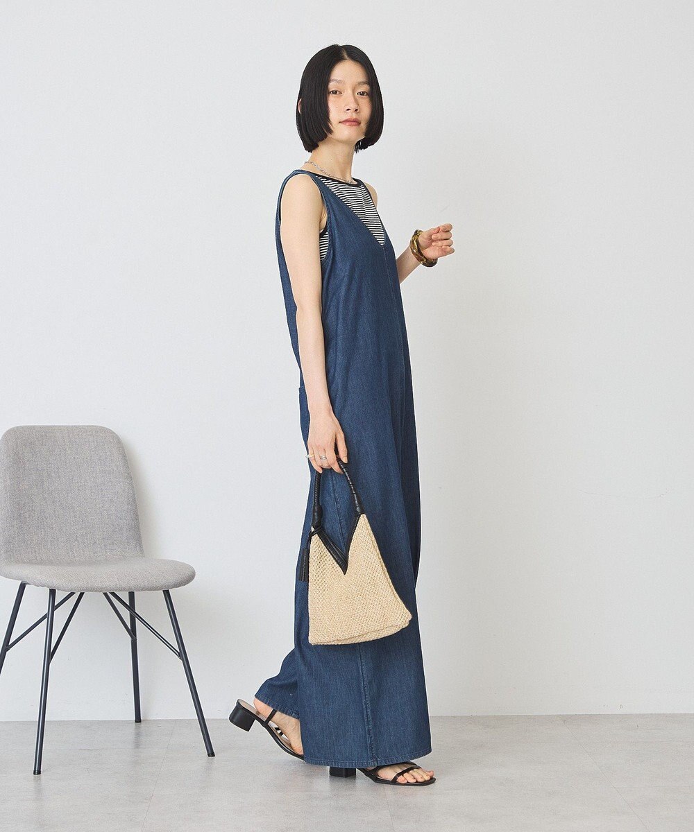 AMERICAN HOLIC バックリボンデニムオールインワン 