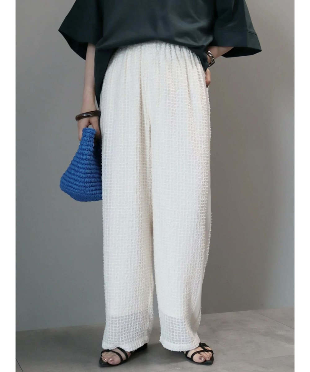 AMERICAN HOLIC 刺繍スクエアパンツ 