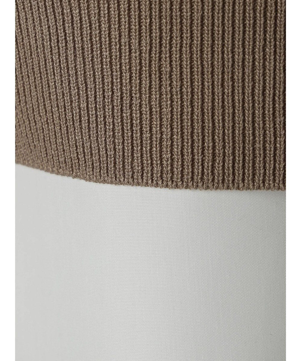 CRAFT STANDARD BOUTIQUE 【洗える】ニットベスト+バンドカラーシャツSET-B 