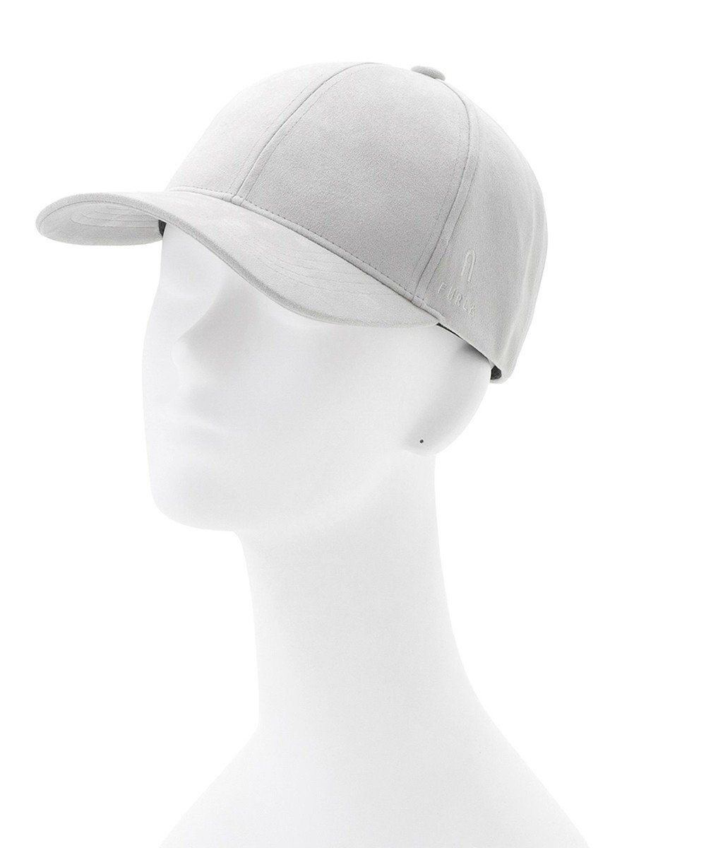 MOONBAT FURLA(フルラ)横刺繍スエード キャップ UVカット 