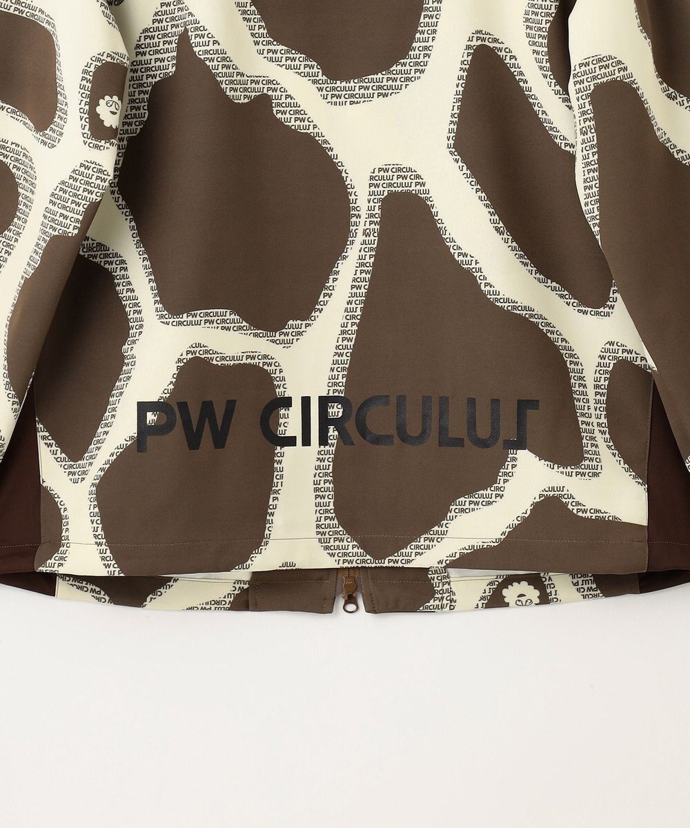 PW CIRCULUS 【袖2WAY】【MEN】プリント デタッチャブル アノラック 