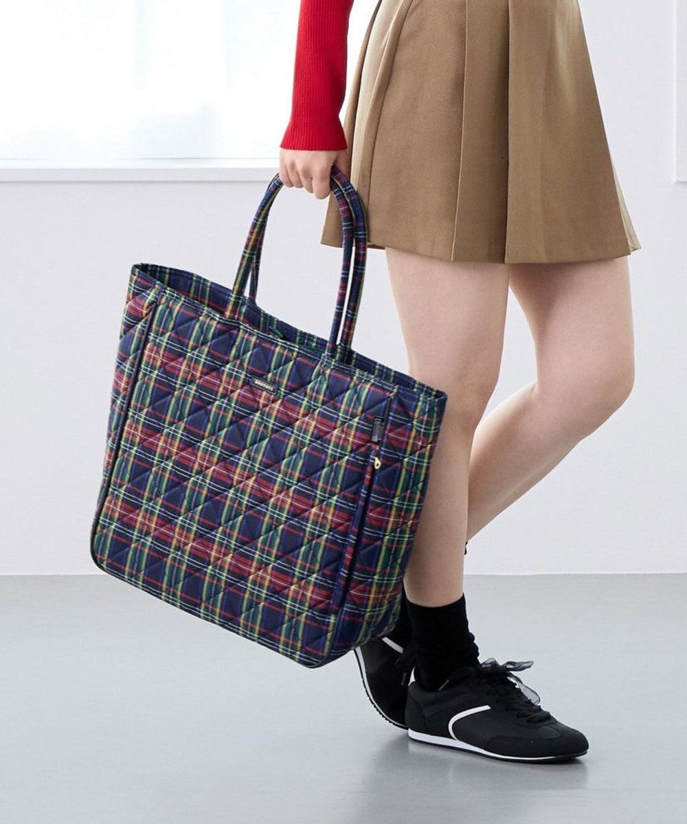 ROOTOTE 3619【自立・A4収納】EU.ミディアム.チェックキルト-C 