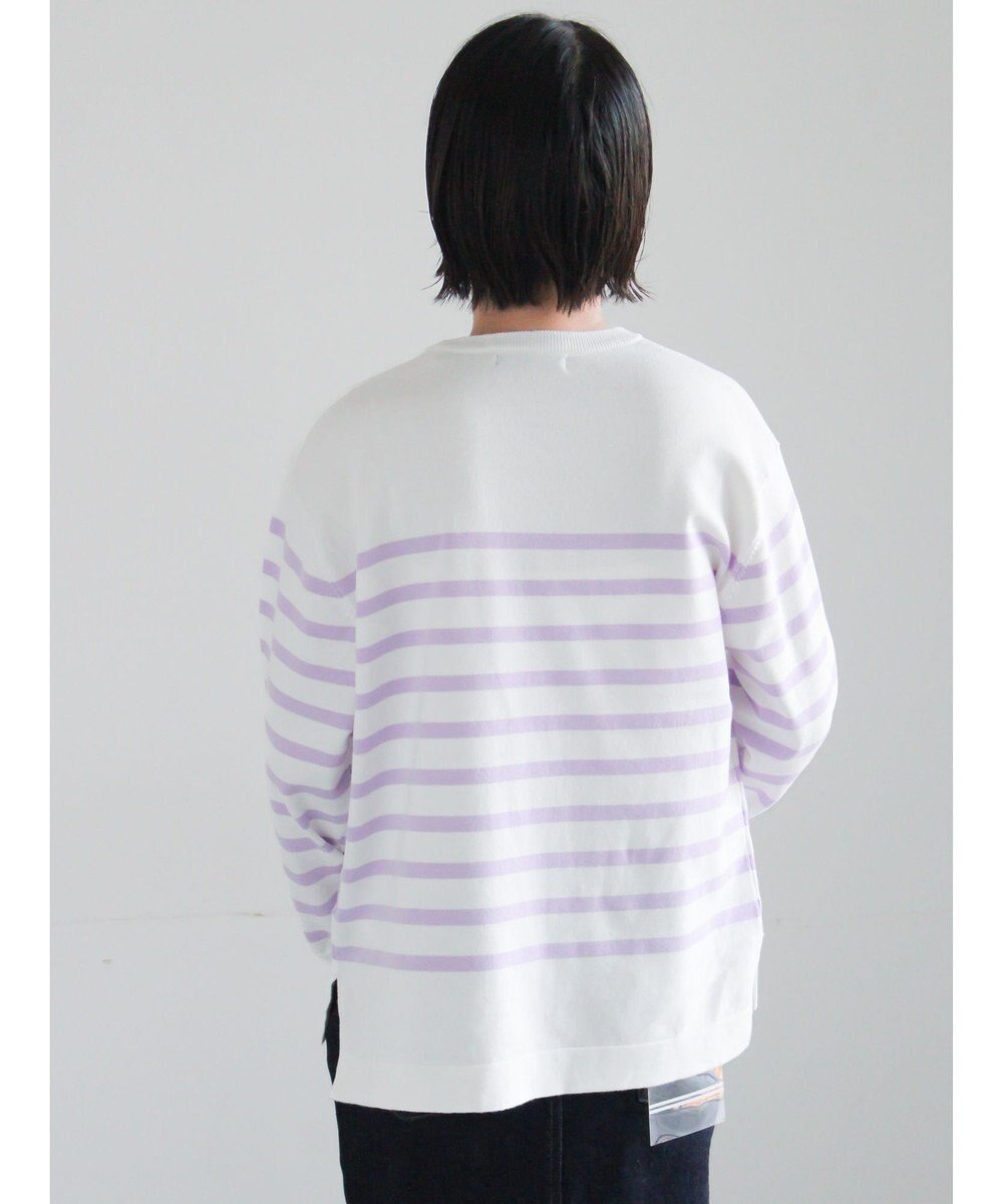 Te chichi ボーダーボックスシルエットプルオーバー 