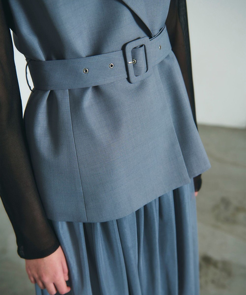 GRACE CONTINENTAL テーラーチュールワンピース 