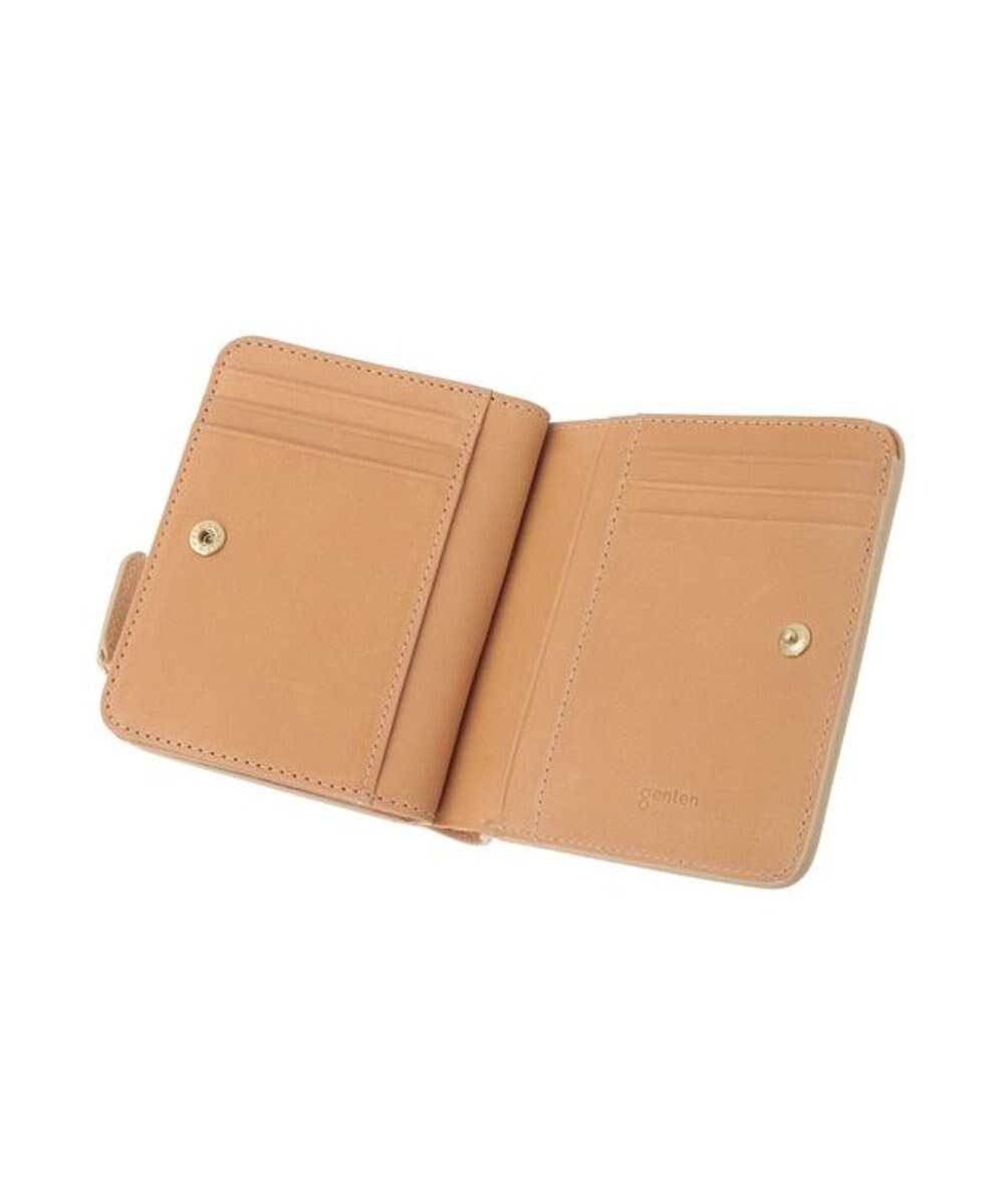 genten マルチカットワークミニ　二つ折り財布 