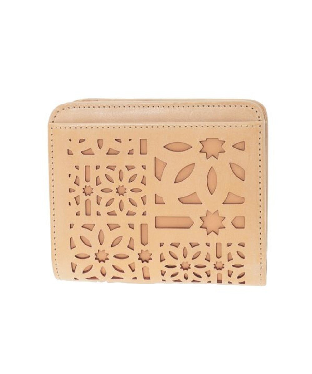 genten マルチカットワークミニ　二つ折り財布 