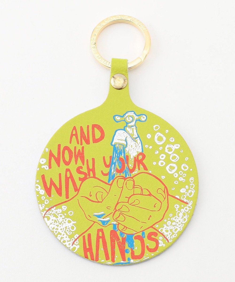 ONWARD CROSSET STORE 【ARK】AND NOW WASH YOUR HANDS　キーフォブ Yellow