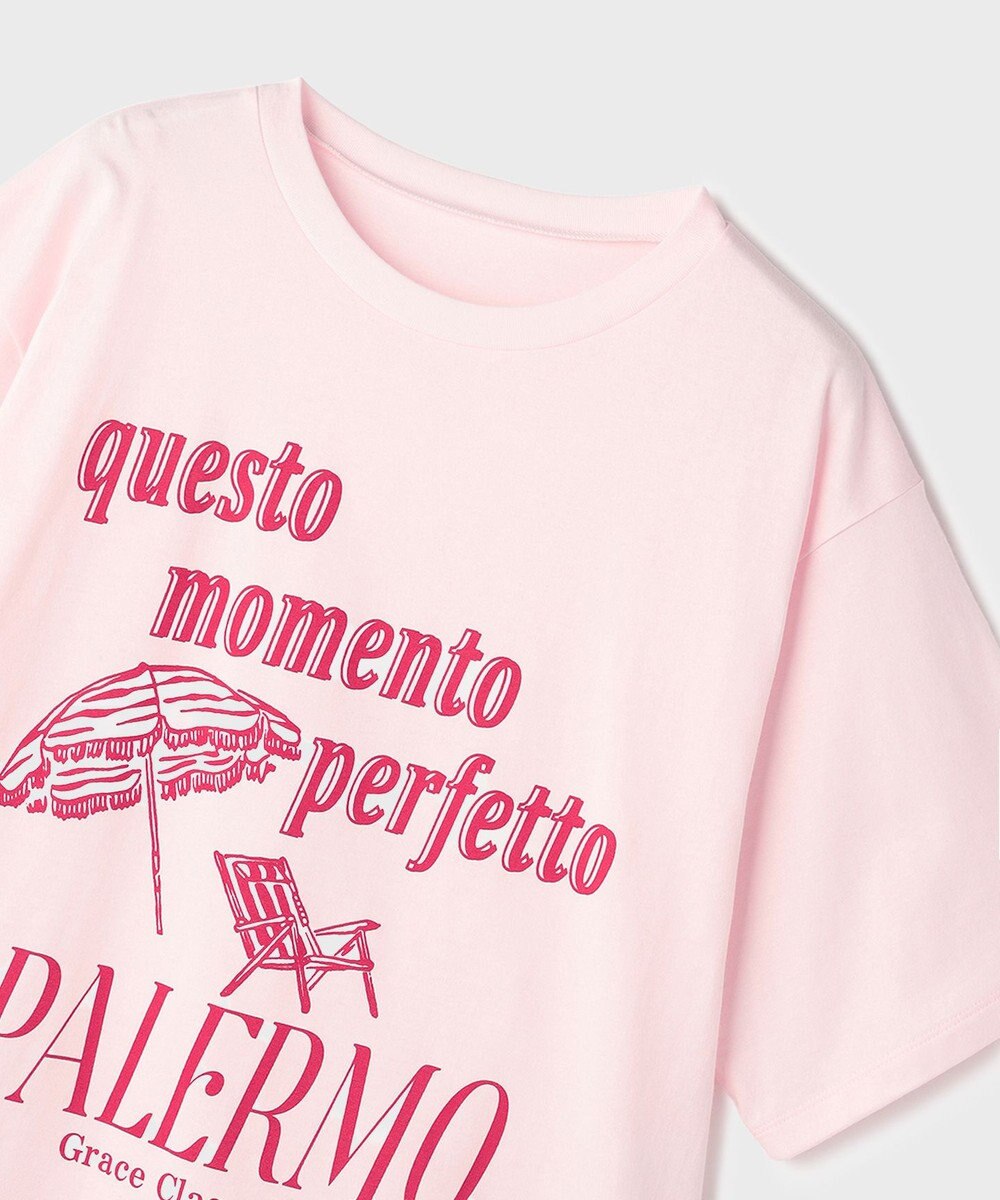 GRACE CONTINENTAL リゾートビーチTシャツ 