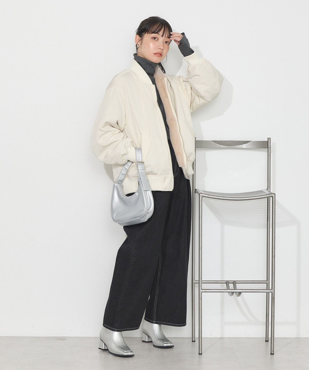 earth music&ecology リバーシブルMA-1 