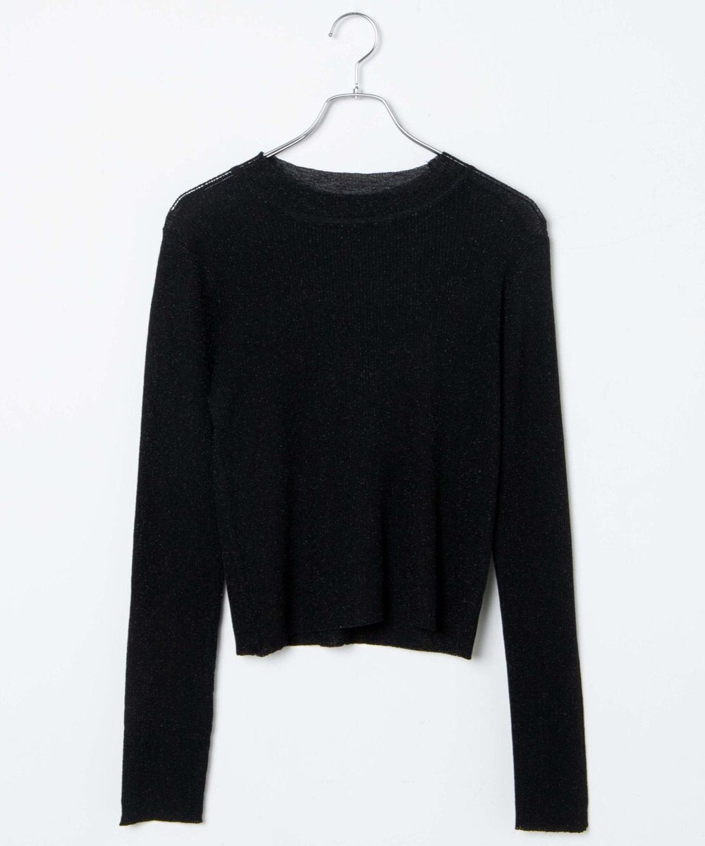 WEGO ラメリブニット 