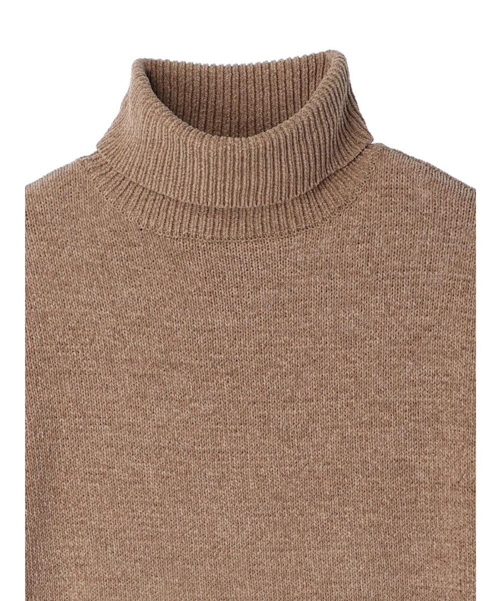 CRAFT STANDARD BOUTIQUE 洗えるコードモールタートルネックプルオーバー 