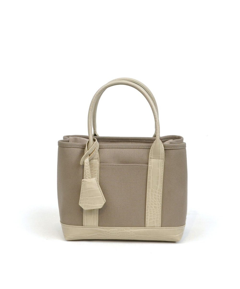 UNBILLION cachecache ショルダー付きパーテーションキャンバストートL 