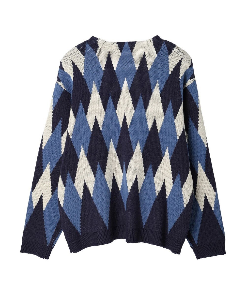 CRAFT STANDARD BOUTIQUE 【男女兼用】アーガイル柄カーディガン 