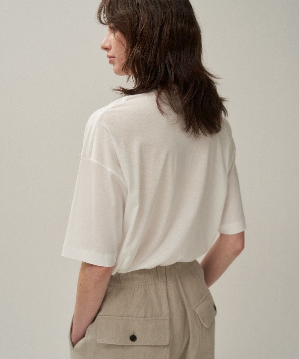 ATON 50/- ORGANIC FRESCA | オーバーサイズＴシャツ 