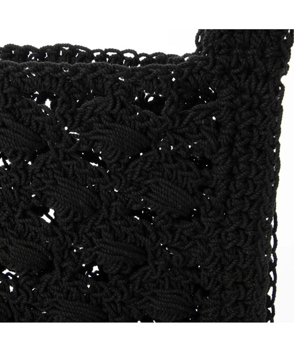 UNBILLION cachecache 柄編みショッパーミニトート 