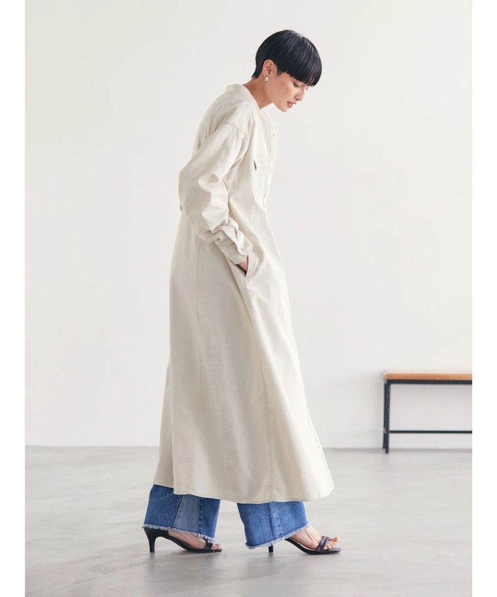 AMERICAN HOLIC ツイルＷポケットＡラインワンピース 