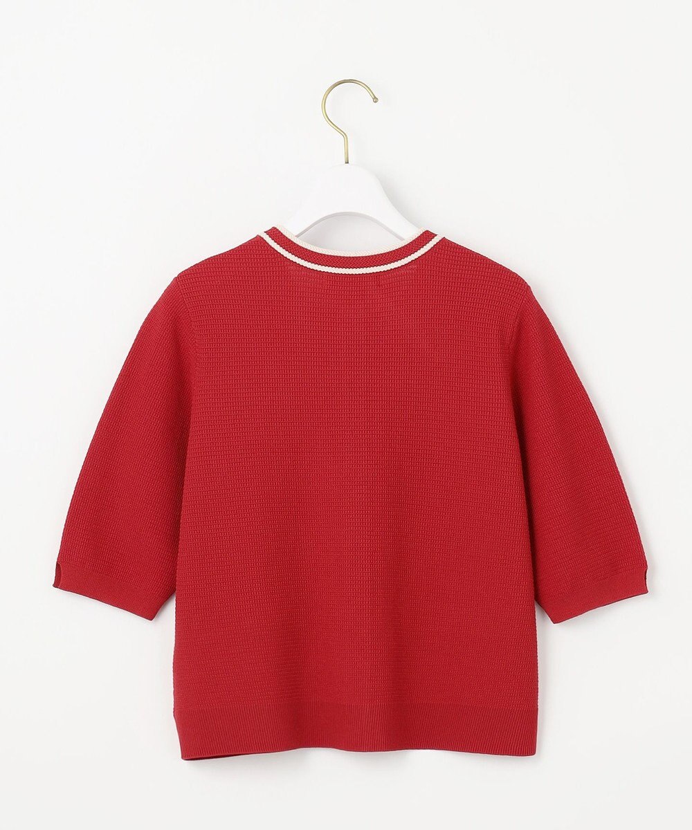 ANY SIS 【UVカット・洗える】リンクスバイカラー カーディガン 