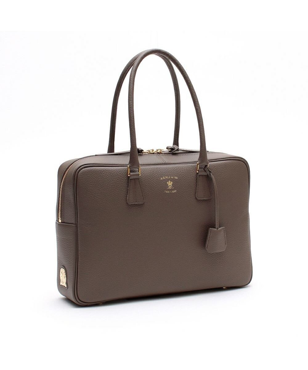 A.D.M.J. 【A4対応】お受験  牛革シュリンクボストンバッグ 