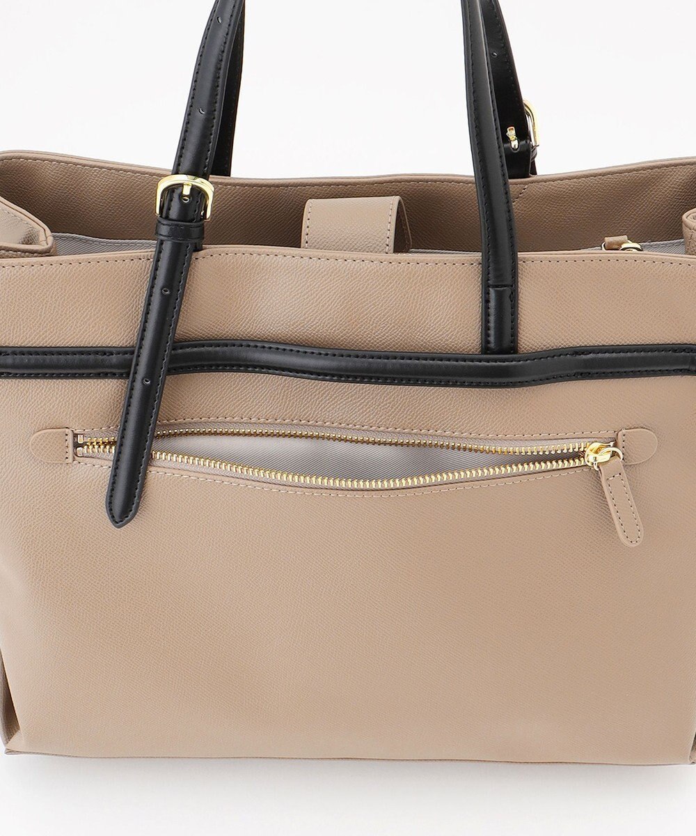 自由区 サフィアーノコンビトート バッグ 