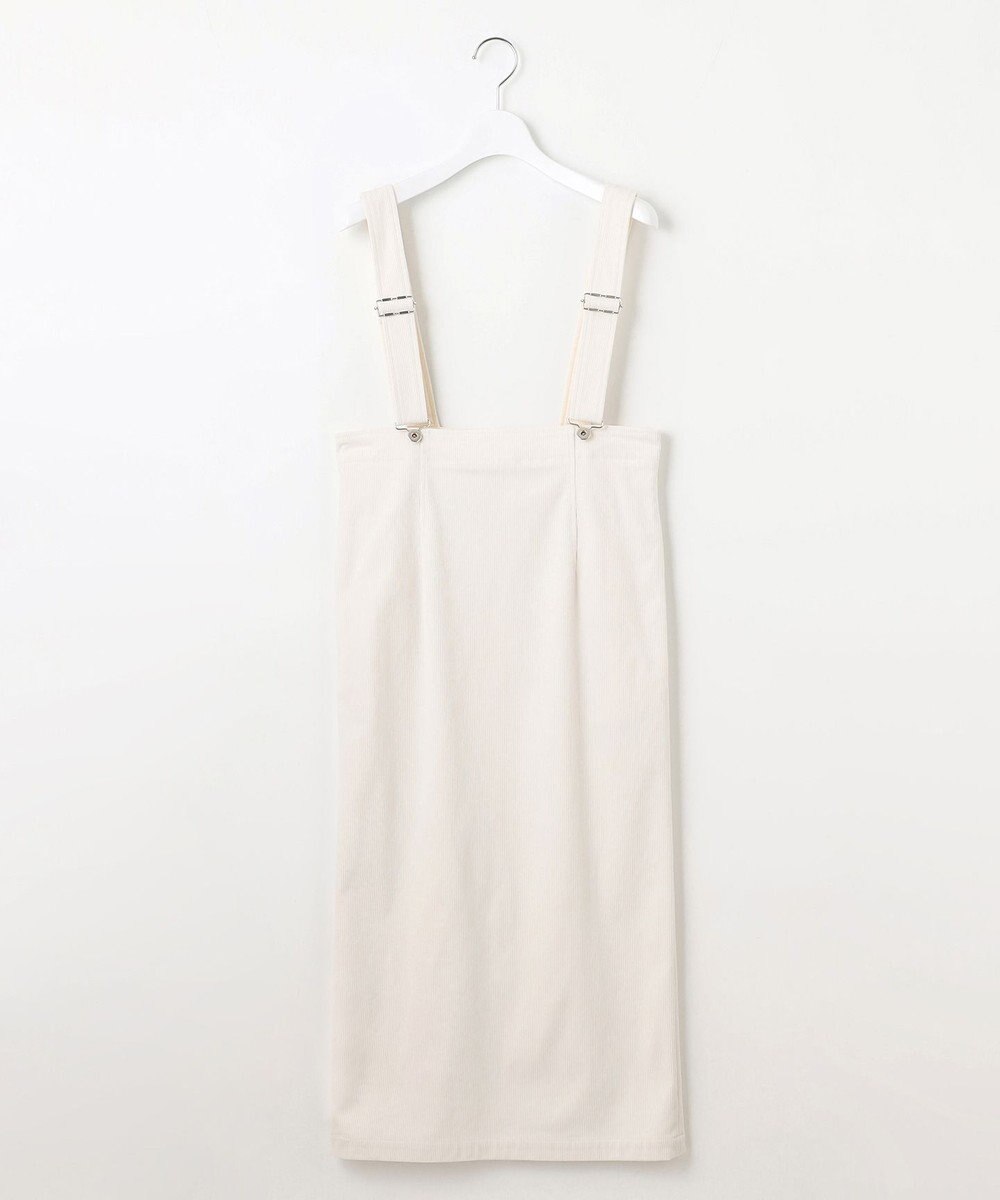 23区 【SLOW/一部店舗限定】ソフトコーデュロイ サロペット スカート 